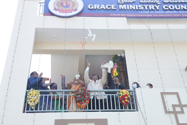 Dear Believers and Partners in christ all religious activities of Grace Ministry including Counselling and Prayers are now held at its own Prayer Center located at Budigere, Near Bangalore International Airport in Bangalore.